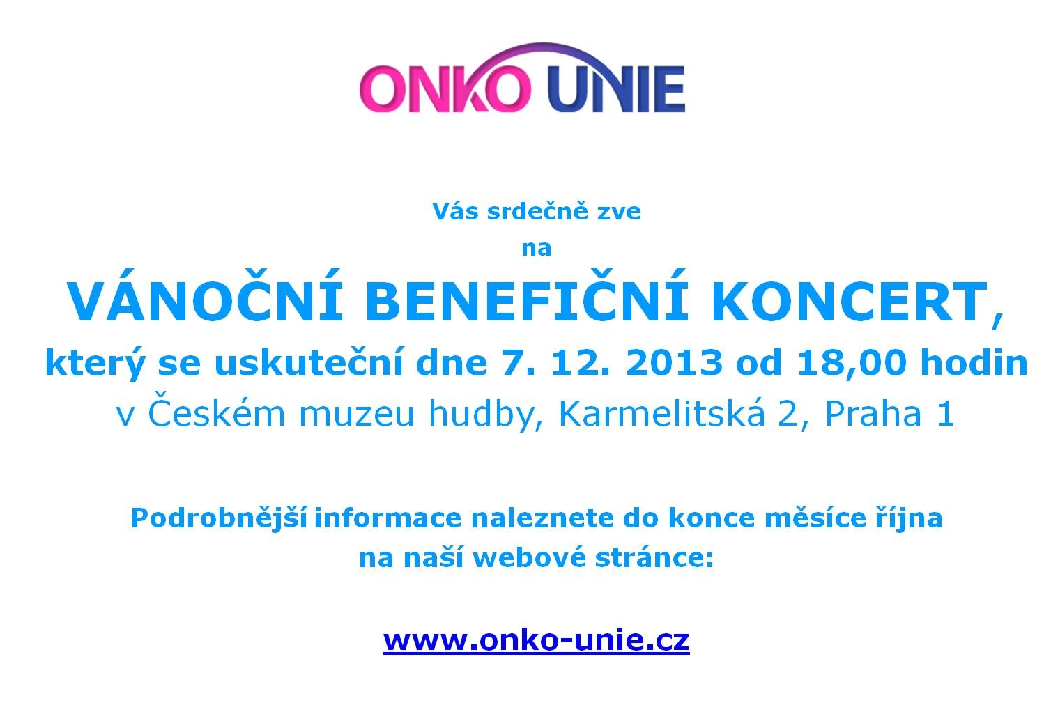 Vánoční koncert 2013